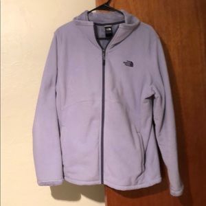 Grey North face fleece